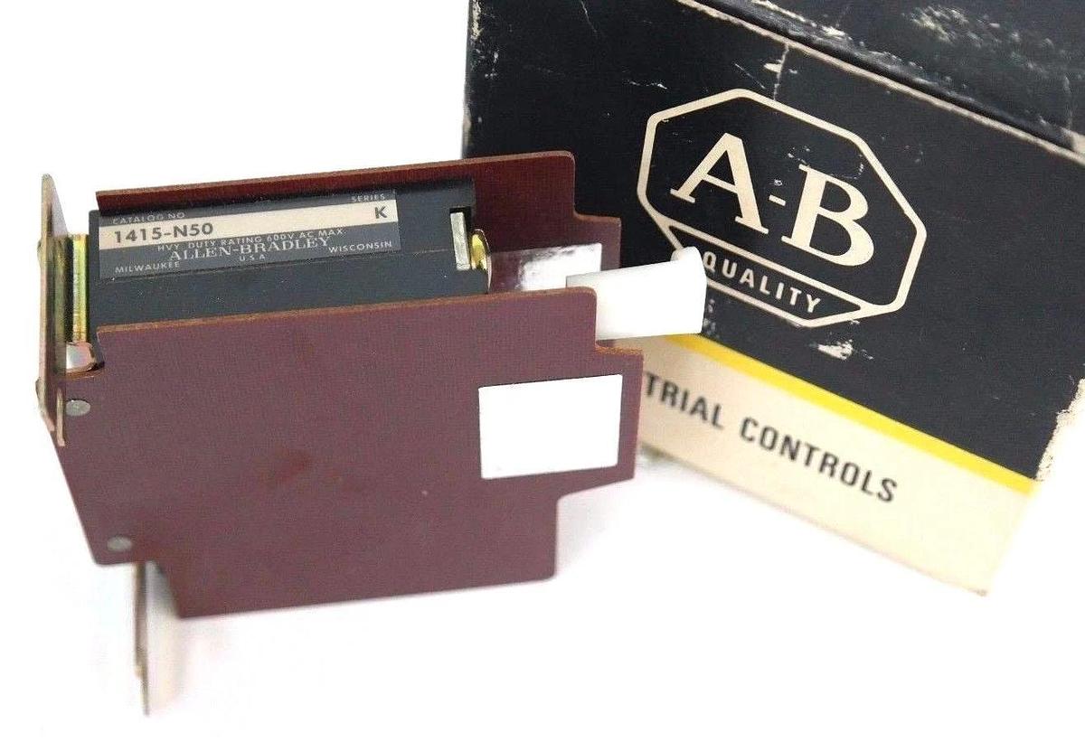 Used NIB ALLEN BRADLEY 1415-N50 SERIES. K THIRD OVERLOAD RELAY KIT FOR SIZES 0-1