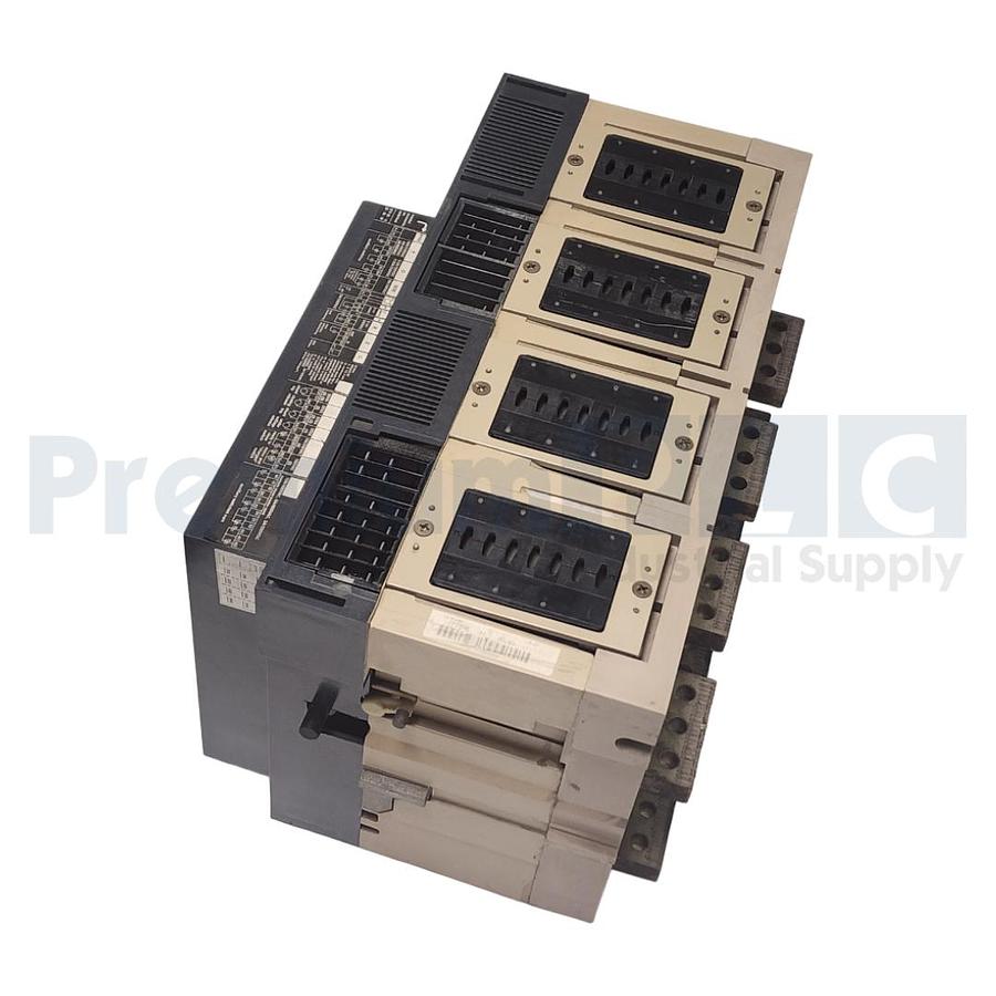 Used SQUARE D MP20H1 MASTERPACT CIRCUIT BREAKER 2000A 4P FRAME W/STR18M 1600AMP TRIP