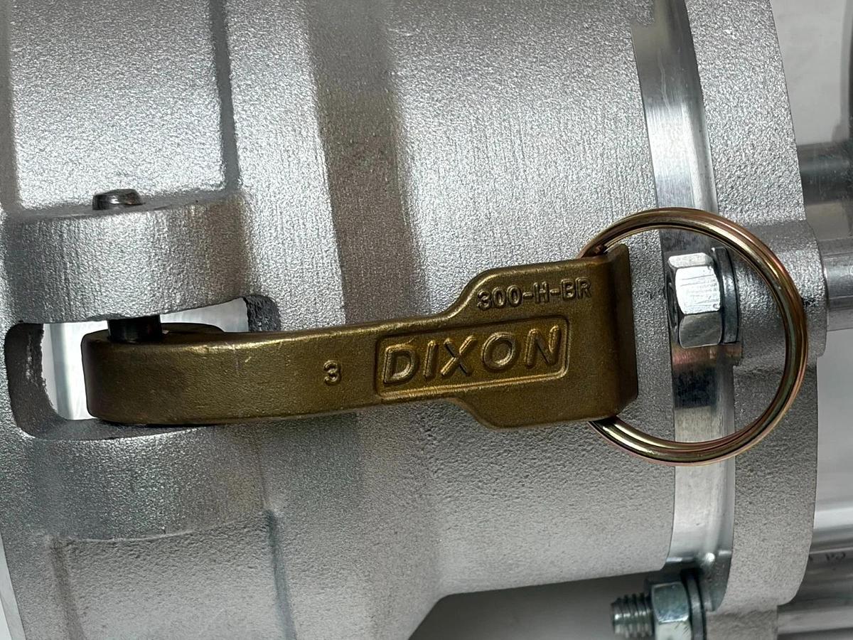 Dixon Bayco 3544CA 4" Cam & Groove In-Line Sight Glass Coupler Adapter Aluminum