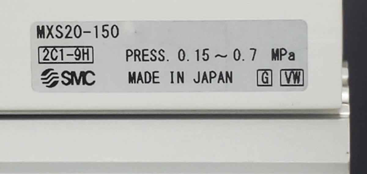 NEW SMC MXS20-150 AIR SLIDE TABLE CYLINDER MXS20150, 0.15~0.7MPa