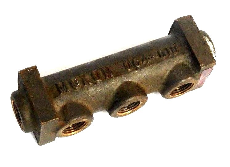 Used MOKON 004-010 BRASS MANIFOLD 004010