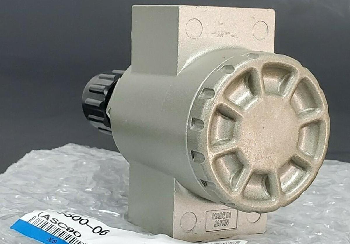 Used LOT OF 5 NEW SMC AS500-06 FLOW CONTROL VALVES 3/4" NPT ASC90 AS50006