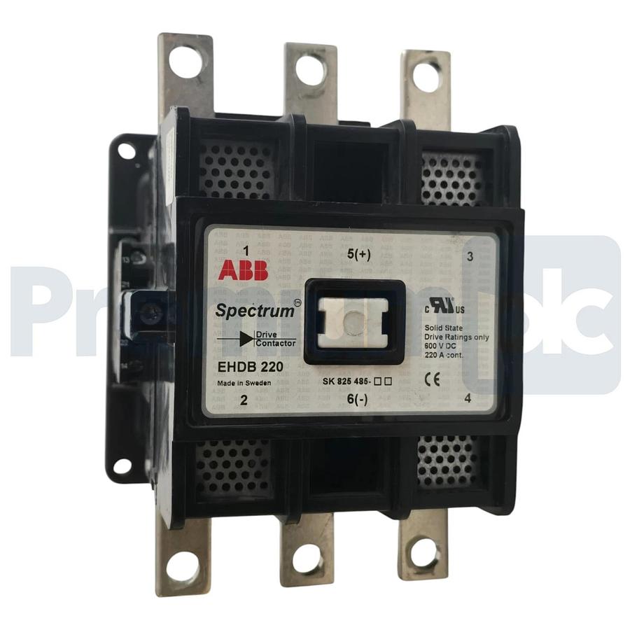 Used ABB EHDB220-21-11 DC Drive Contactor SK825485-AF EHDB220C-1L 110V/120V Coil XLNT
