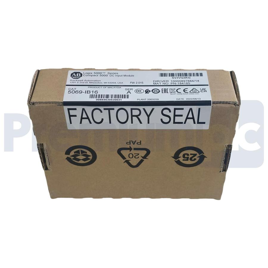 Used Sealed Pre-Owned Allen Bradley 5069-IB16 /A Compact 5000 16-Pt DC Input Module