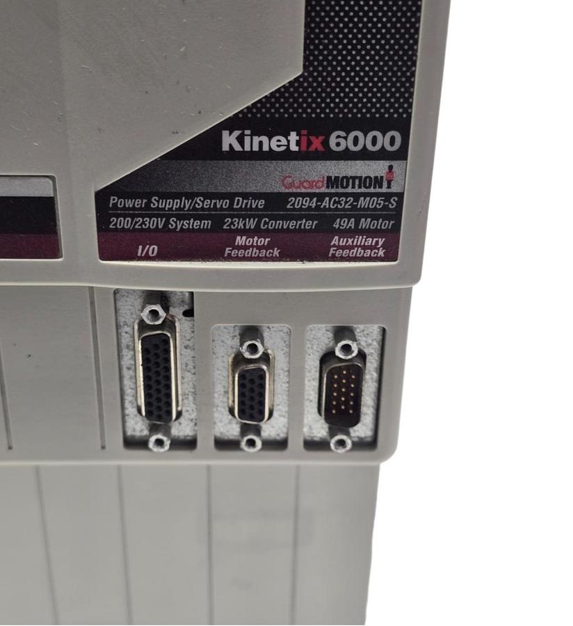 Used ALLEN BRADLEY 2094-AC32-M05-S /A Kinetix 6000 MULTI-AXIS SERVO DRIVE USPI (read)
