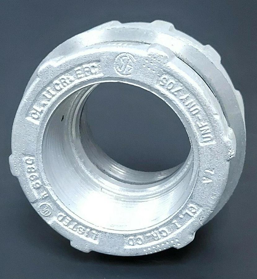 Used NIB CROUSE-HINDS UNF 705-SA ALUMINUM FEMALE UNION 2-1/2'' UNF705SA
