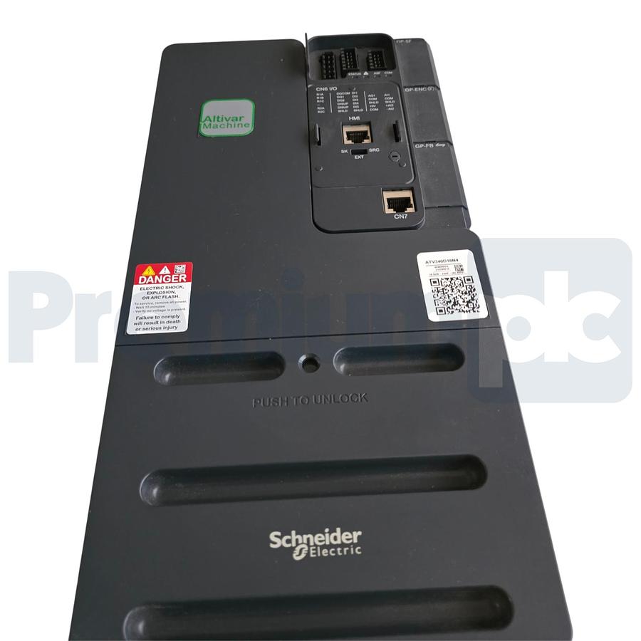 Used Schneider Electric ATV340D18N4 Altivar ATV340 AC Speed Drive 18kW/22kW 480V NSMP