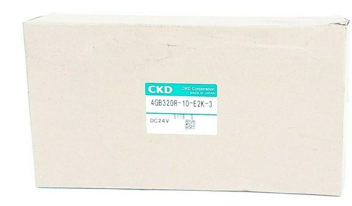 Used NEW CKD 4GB320R-10-E2K-3 PNEUMATIC PILOT VALVE 4GB320R10E2K3