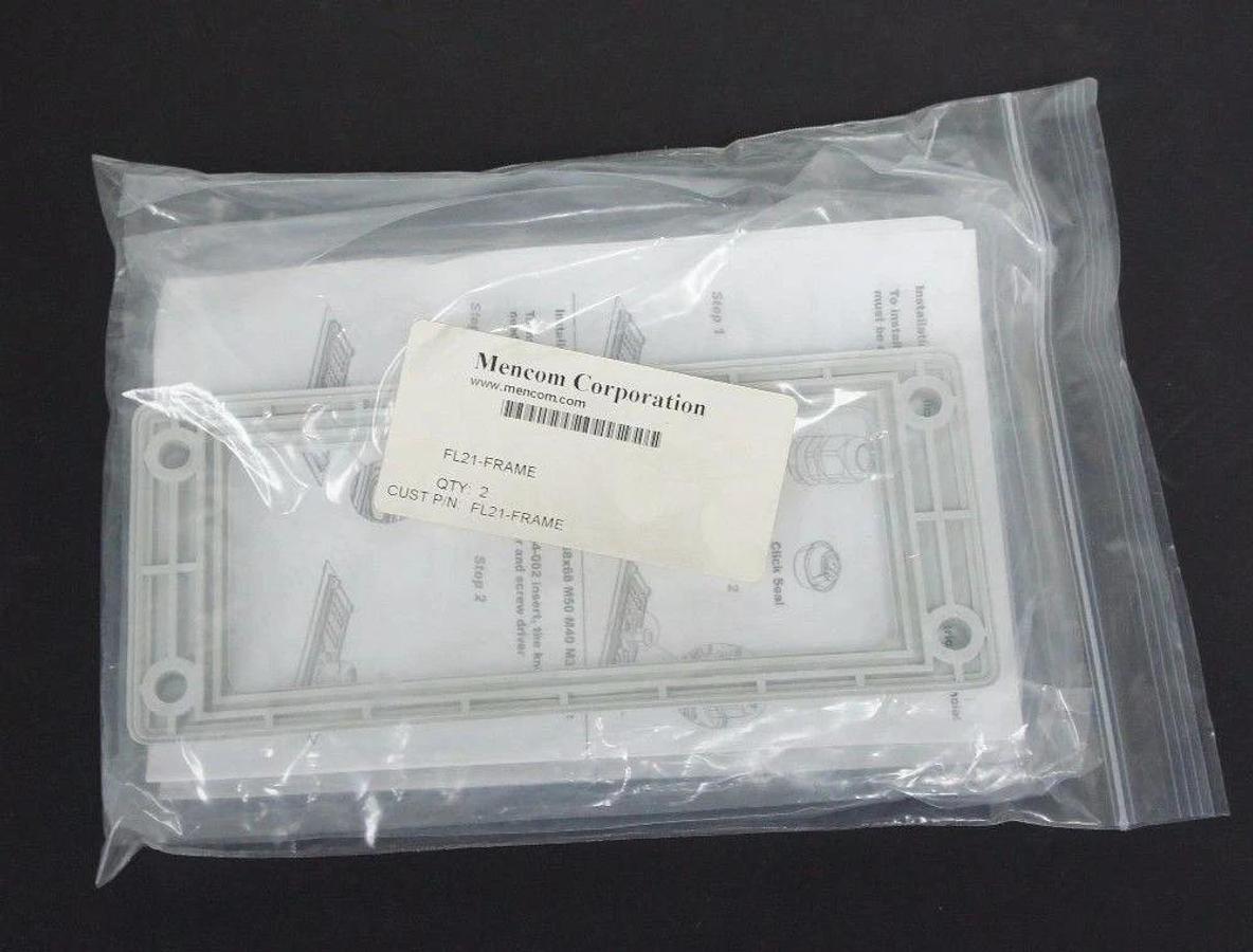 Used LOT OF 2 NIB MENCOM FL21-FRAME CABLE ENTRY SYSTEM