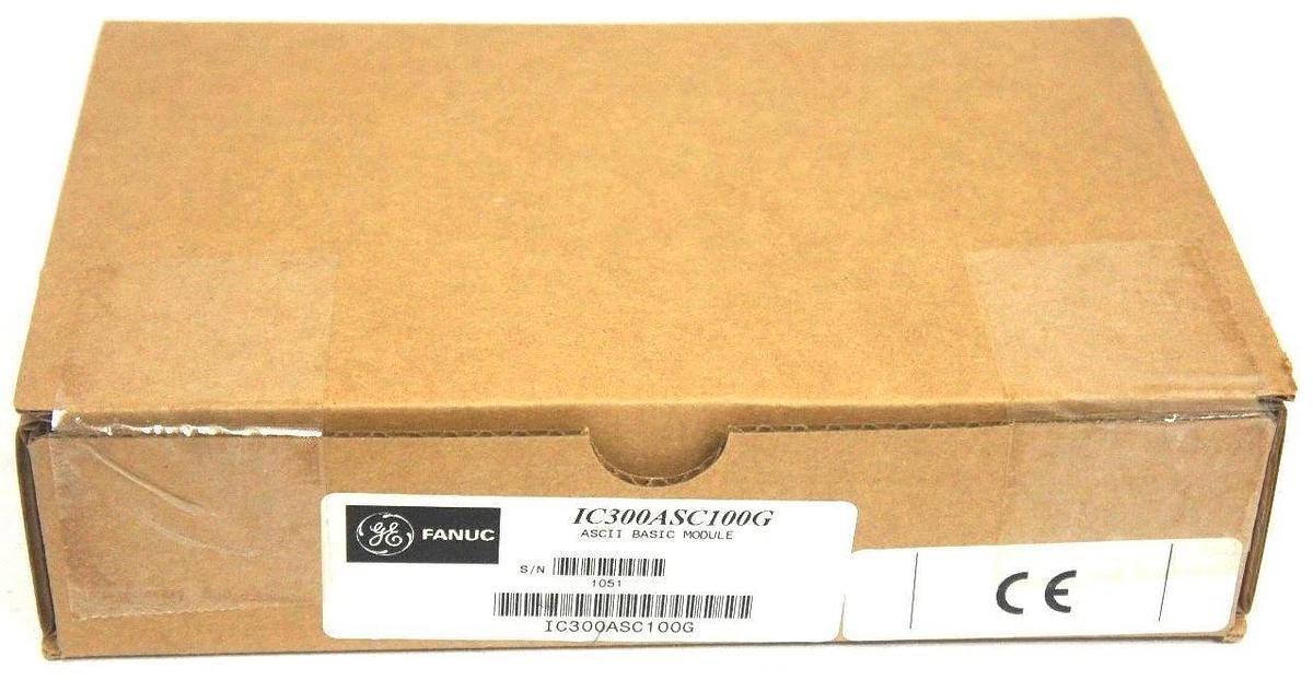 Used NIB SEALED FANUC IC300ASC100G ASCII BASIC MODULE, THREE PORTS