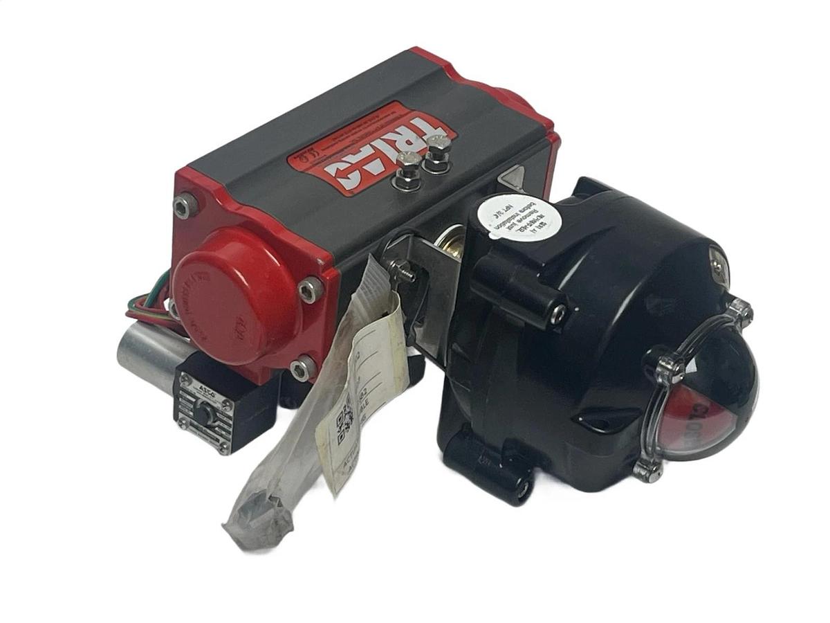 Triac 2R40DA Actuator w/ APL-510N Switch & TVC6 Solenoid - New Surplus