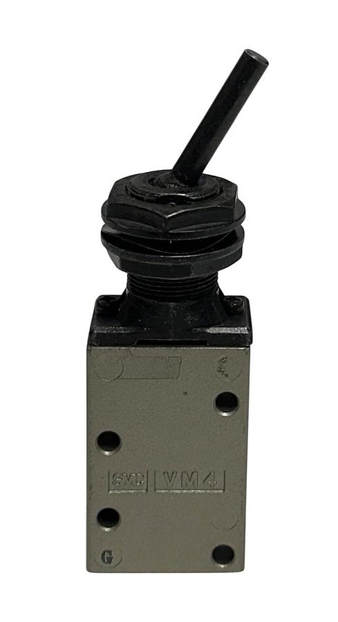 Used SMC VM430-N01-08 / VM430N0108 MECHANICAL POPPET VALVE VM SERIES TOGGLE USNP