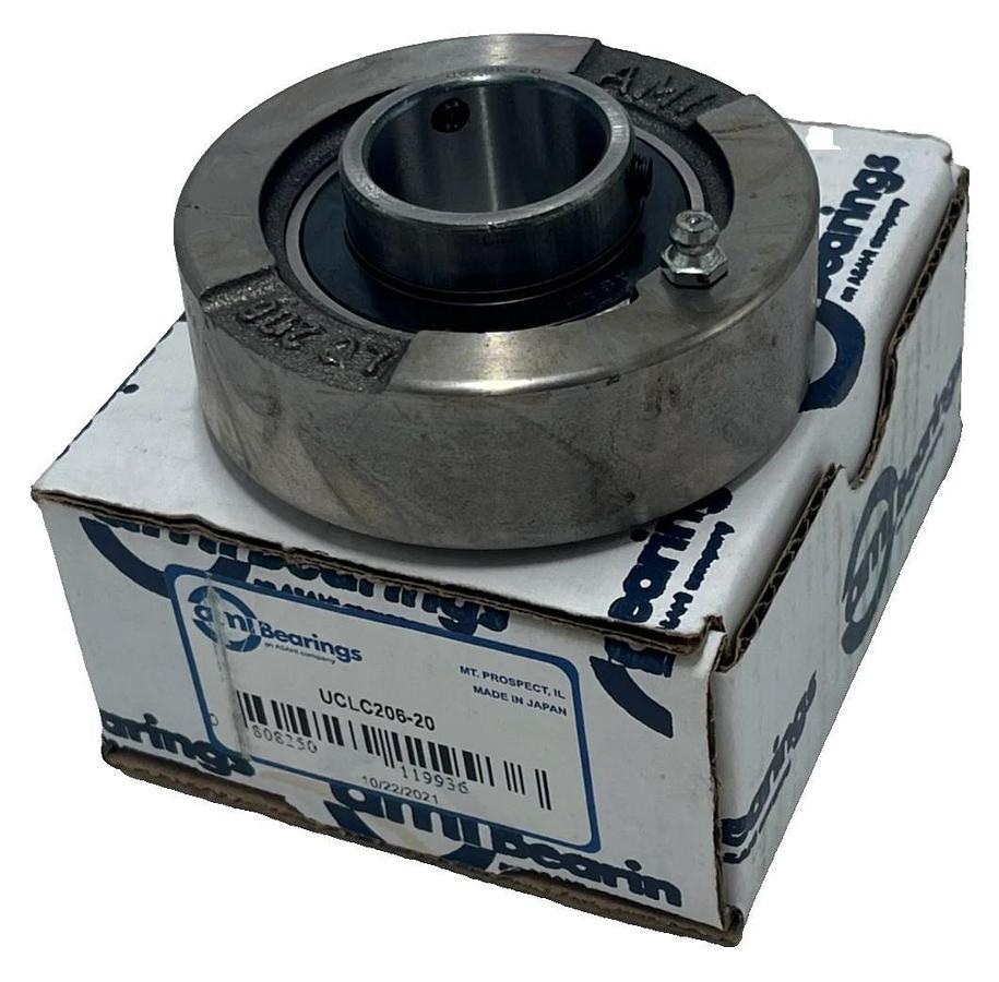 AMI UCLC206-20 Cartridge Bearing Unit | 1-1/4" Bore Set Screw Locking