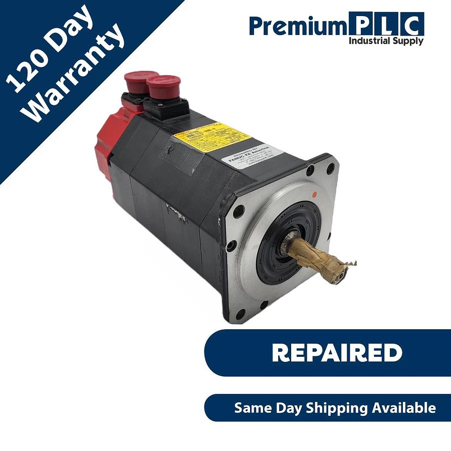 Refurbished REPAIRED FANUC A06B-0127-B088 ALPHA A6/2000 AC SERVO MOTOR 1kW A06B-0127-B088-R