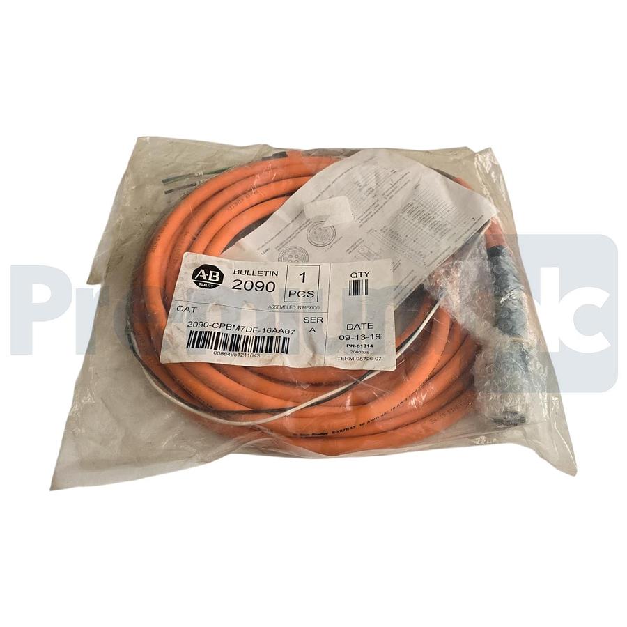 ALLEN BRADLEY 2090-CPBM7DF-16AA07 /A SpeedTEC 7m MP MOTOR POWER/BRAKE CABLE NSMP