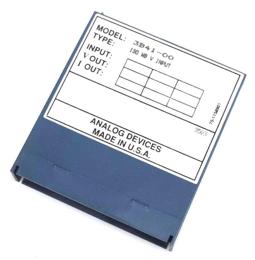 Used ANALOG DEVICES 3B41-00 ISOLATED WIDEBAND V INPUT MODULE 3B4100