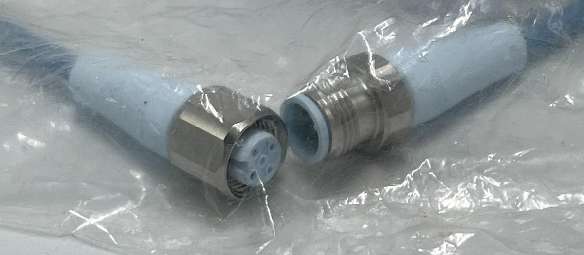 MURR ELEKTRONIK 7024-40101-3150300 M12 Cordset Male-Female 90° 3m F&B Pro