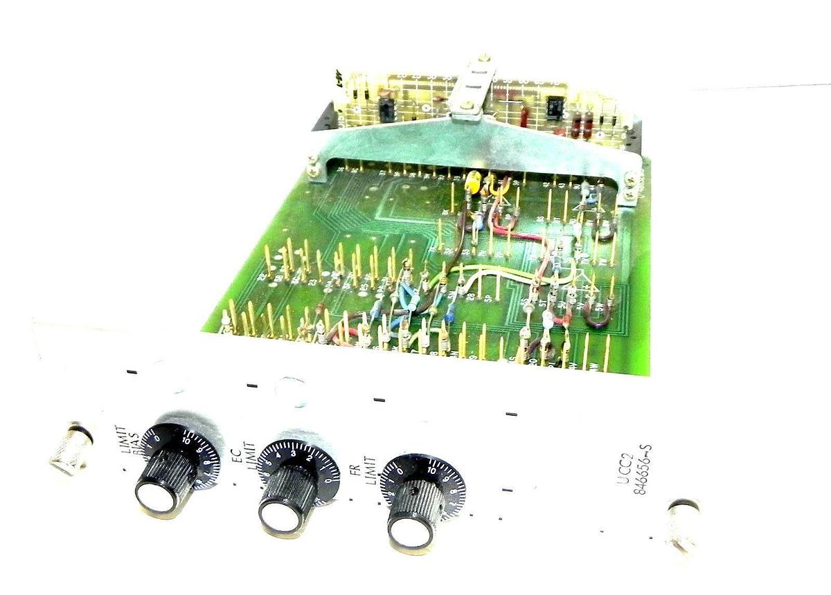 Used RELIANCE ELECTRIC 846656-S PC BOARD 0-48652, UCC2 846656-S W/ 0-52015 BOARD