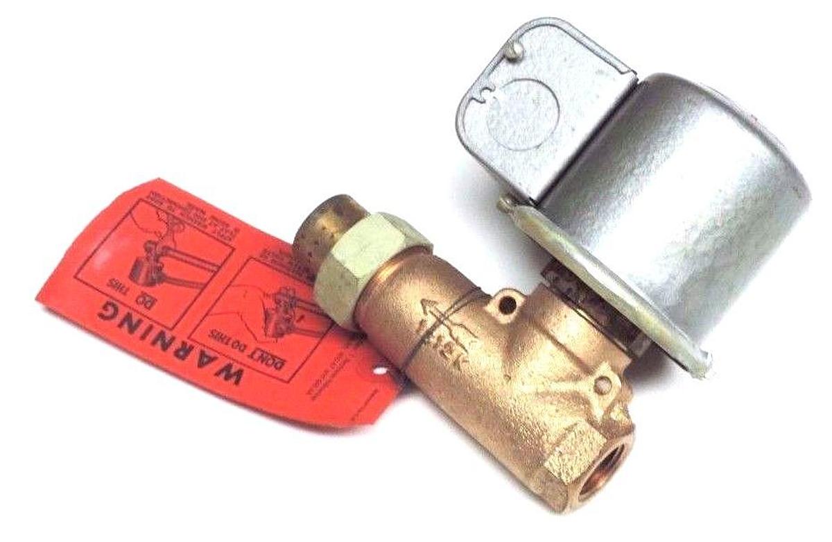 Used NIB GENERAL CONTROLS K10-C MAGNETIC VALVE K10CA281 1/2" CONNECTION