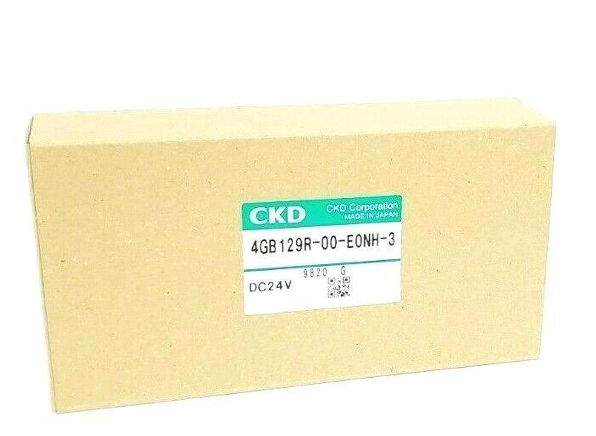Used NIB CKD 4GB129R-00-E0NH-3 PILOT CONTROL VALVE DC24V 4GB129R00E0NH3