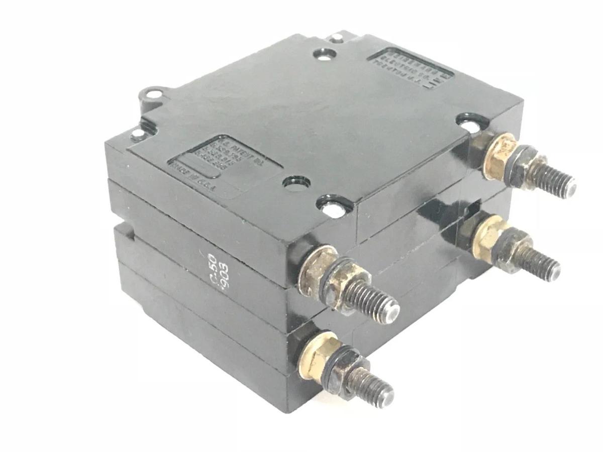 Used HEINEMANN AM2-A8-A CIRCUIT BREAKER 240VAC, 50/60HZ, AM2-Z84-2, 94245217, AM2A8A