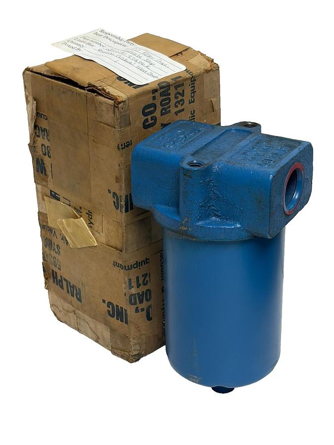 Used Vickers OFM 101 Hydraulic Oil Filter Case 201019-97206K Infinite Step NOS