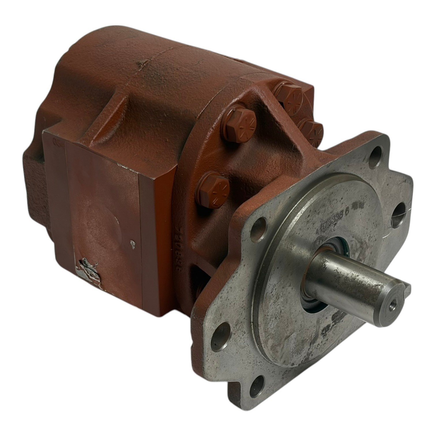 Used Geartek 26006-024 Hydraulic Gear Pump 1" Keyed Shaft D30R-2B DL New Surplus