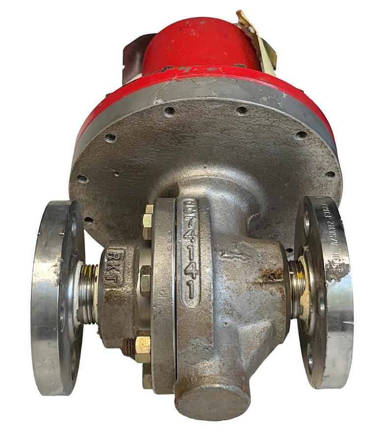 Used JORDAN VALVE MODEL 60 SELF-OPERATED SLIDING GATE PRESSURE REGULATOR SIZE 1 NSNP