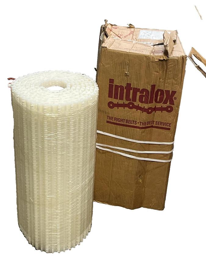 New Intralox 800 Series Natural Polyethylene Flush Grid Belt 28.5" W x 21.05' L