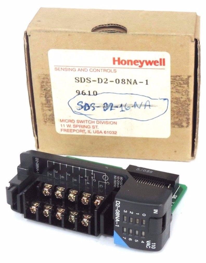 Used NIB HONEYWELL SDS-D2-08NA-1 INPUT MODULE SDSD208NA1
