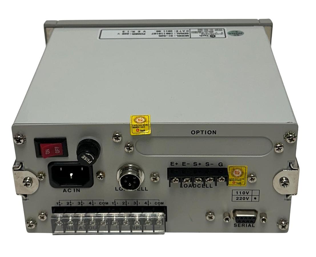 Used G TECH GI-525 / GI525 WEIGHING INDICATOR CONTROLLER 220V VER. 1.3 OEM NSNP