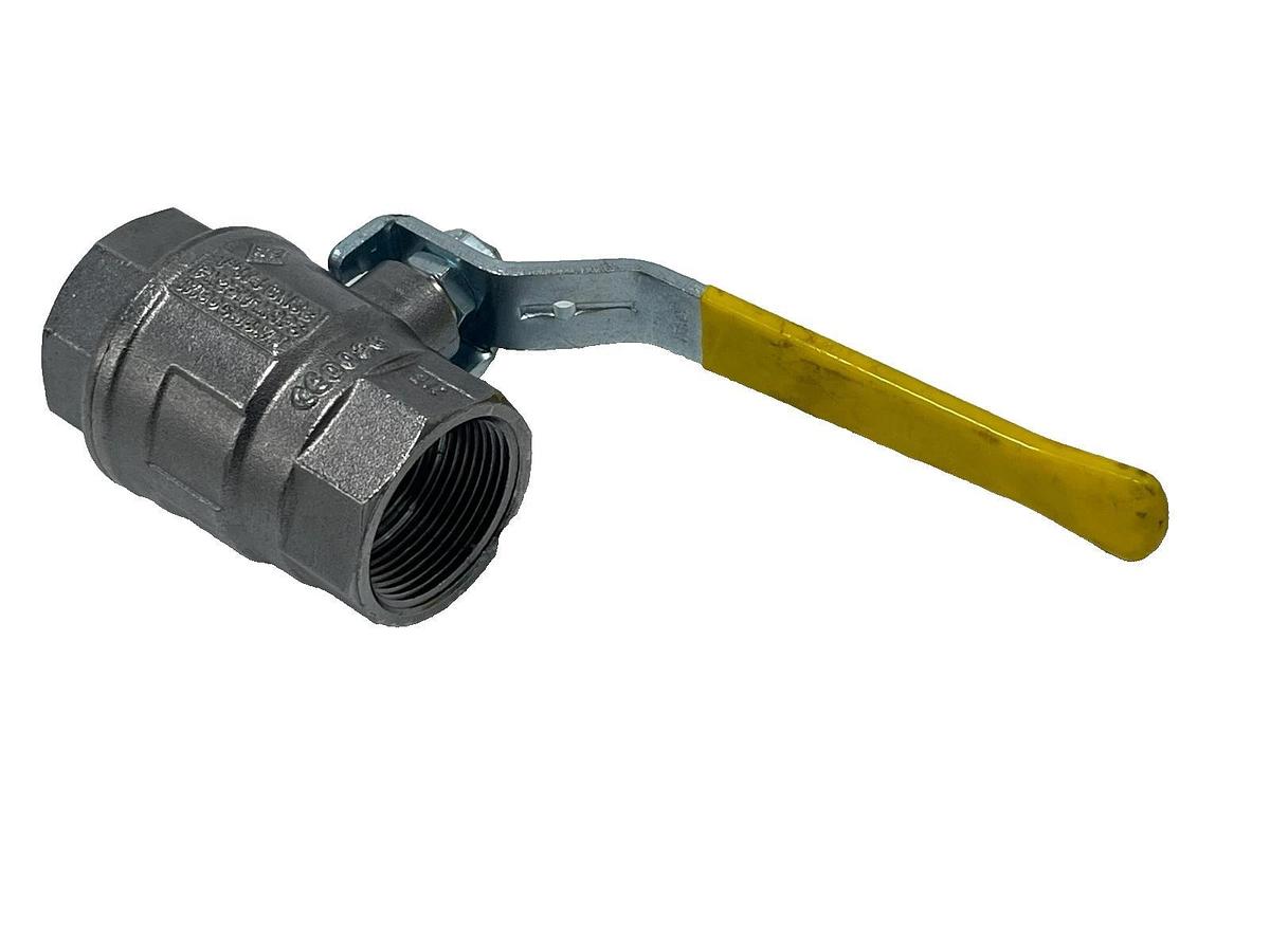 1-1/4" Ball Valve DN32 PN25 | 125G-5G 1/2 PSIG | CW617N Brass Full Port