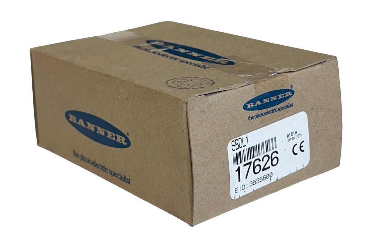 BANNER SBDL1 / 17626 MULTI-BEAM DIFFUSE SCANNER BLOCK SENSOR 0.6M RANGE NSMP