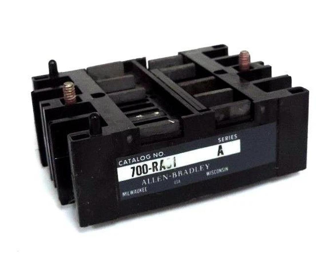 Used ALLEN BRADLEY 700-RA01 FRONT DECK RELAY SER. A ASSEMBLY 700RA01