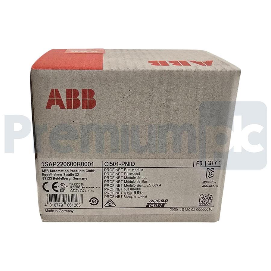 Used ABB CI501-PNIO | 1SAP220600R0001 S500 PROFINET Bus Module 8DI/8DO/4AI/2AO NSFS
