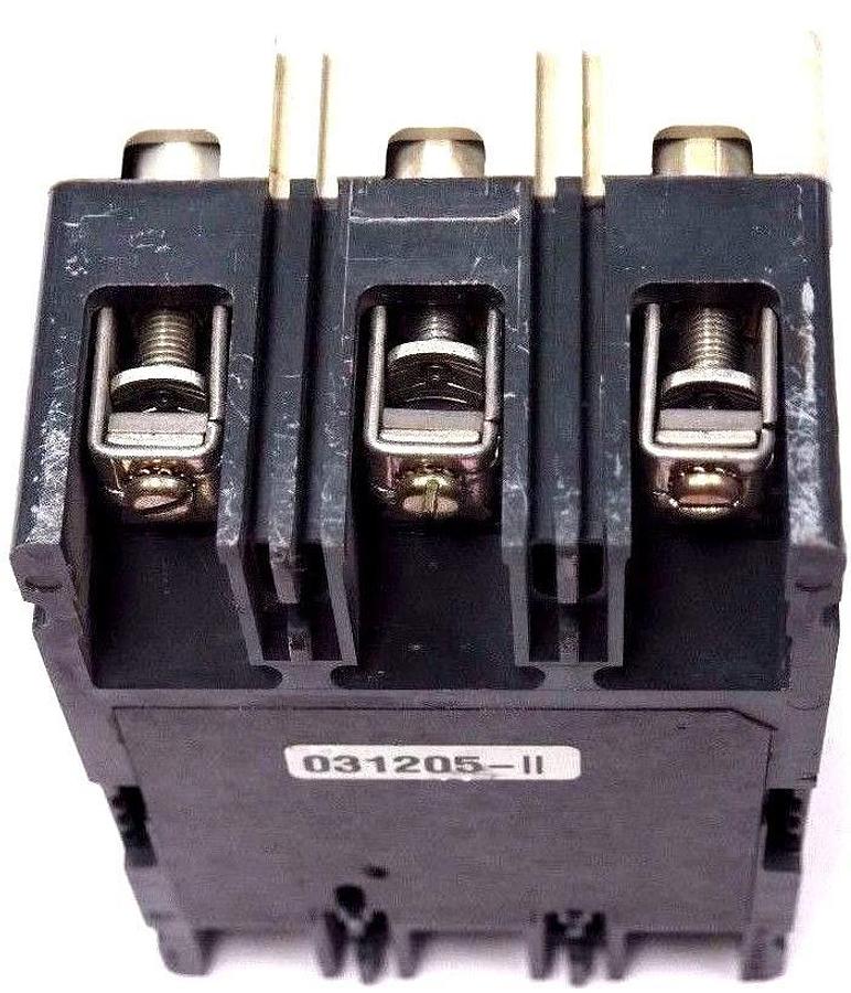 Used CUTLER HAMMER HFD65K CIRCUIT BREAKER HFD3015L, 6639C98G84, 15AMPS, 3POLES