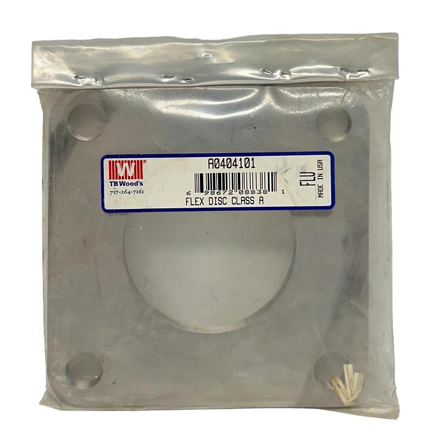 Used NEW TB WOODS A040-4101 / A0404101 CLASS A FLEX DISC 4-BOLT NSMP