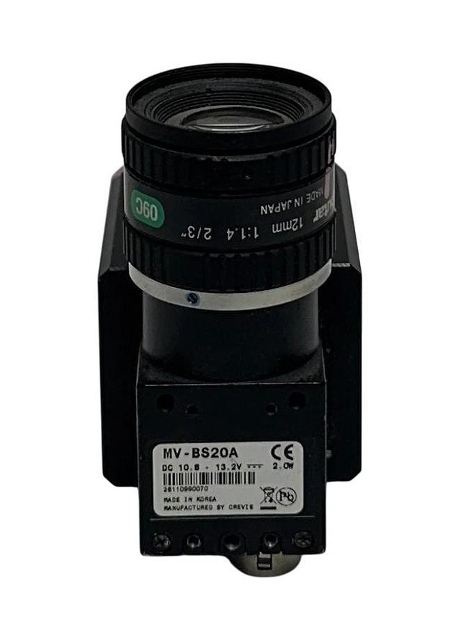 Used CREVIS MV-BS20A / MVBS20A INDUSTRIAL CAM SXGA W/ COMPUTAR LENS 10.8-13.2VDC USNP