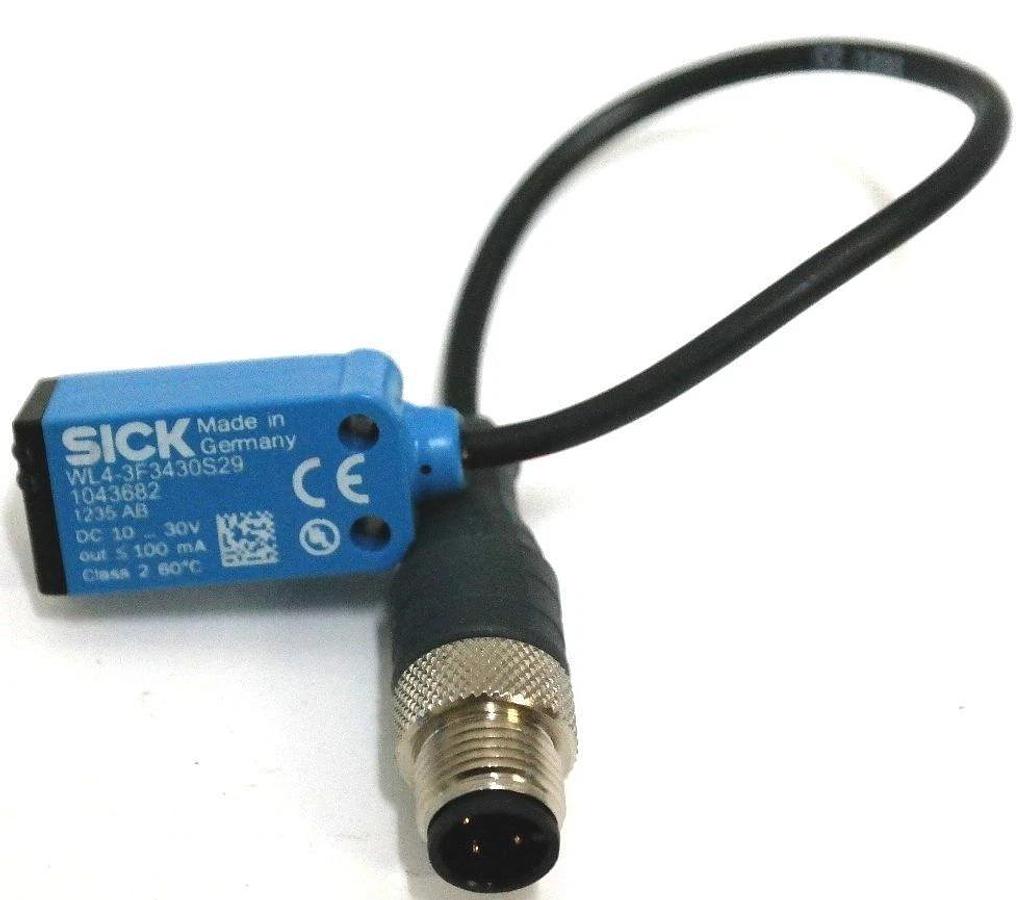Used NIB SICK WL4-3F3430S29 SENOR 1 043 682 1265, WL43F3430S29, 1043682
