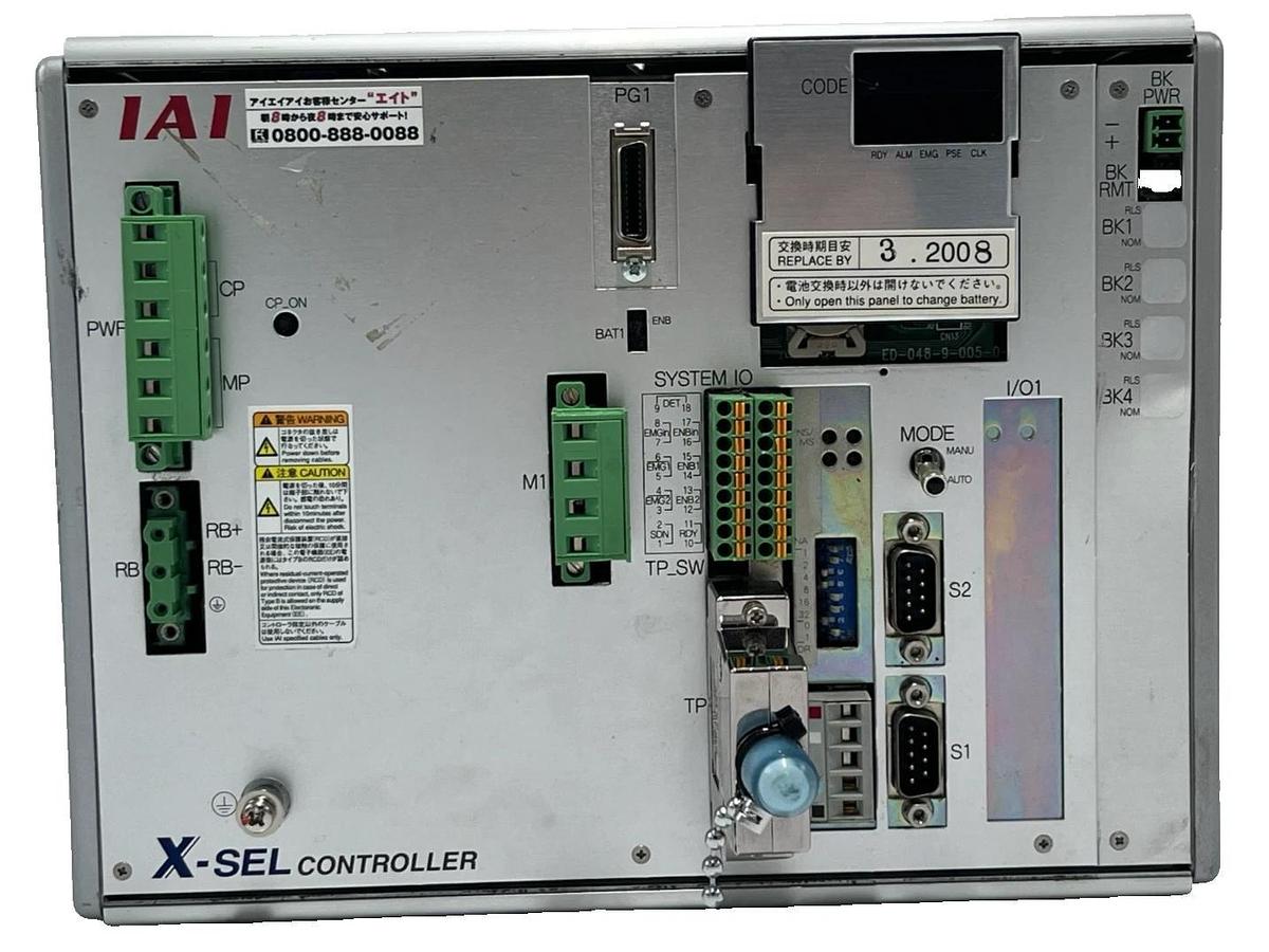 Used IAI XSEL-Q-1-60A-DV-E-EEE-0-3 | X-SEL Single-Axis Controller DeviceNet USPI