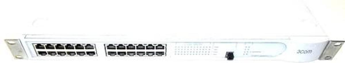 Used 3COM 3C16987A NETWORK SWITCH SUPERSTACK 3 SWITCH 3300-SM 24PORT