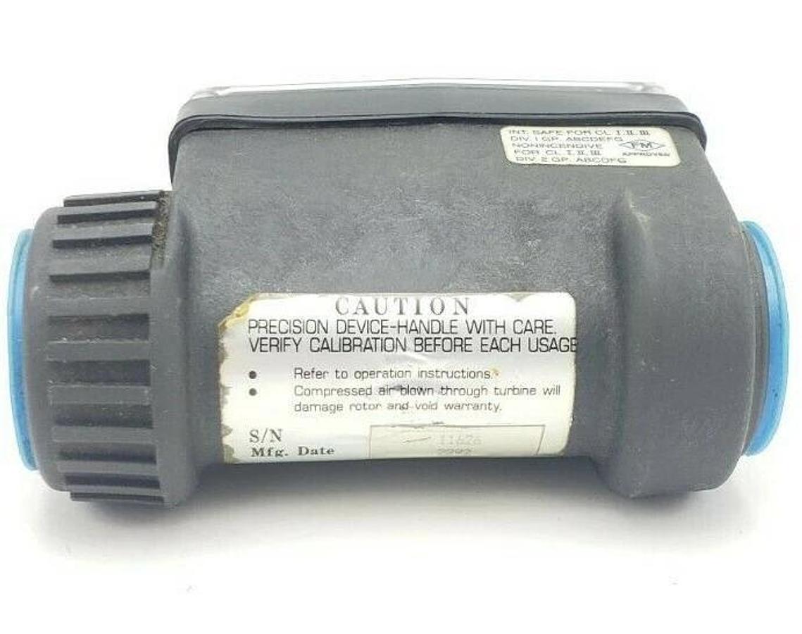 Used GPI MODEL 03V31GM ELECTRONIC DIGITAL FLOW METER 03V31GM*5