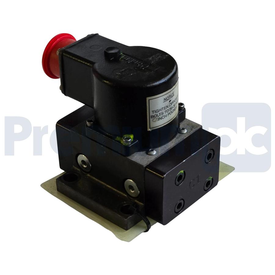Used Parker PH76 Hydraulic Servo Valve PH76AAZBVA2.5D1384 2.5GPM 3000PSI D# 1384 XLNT