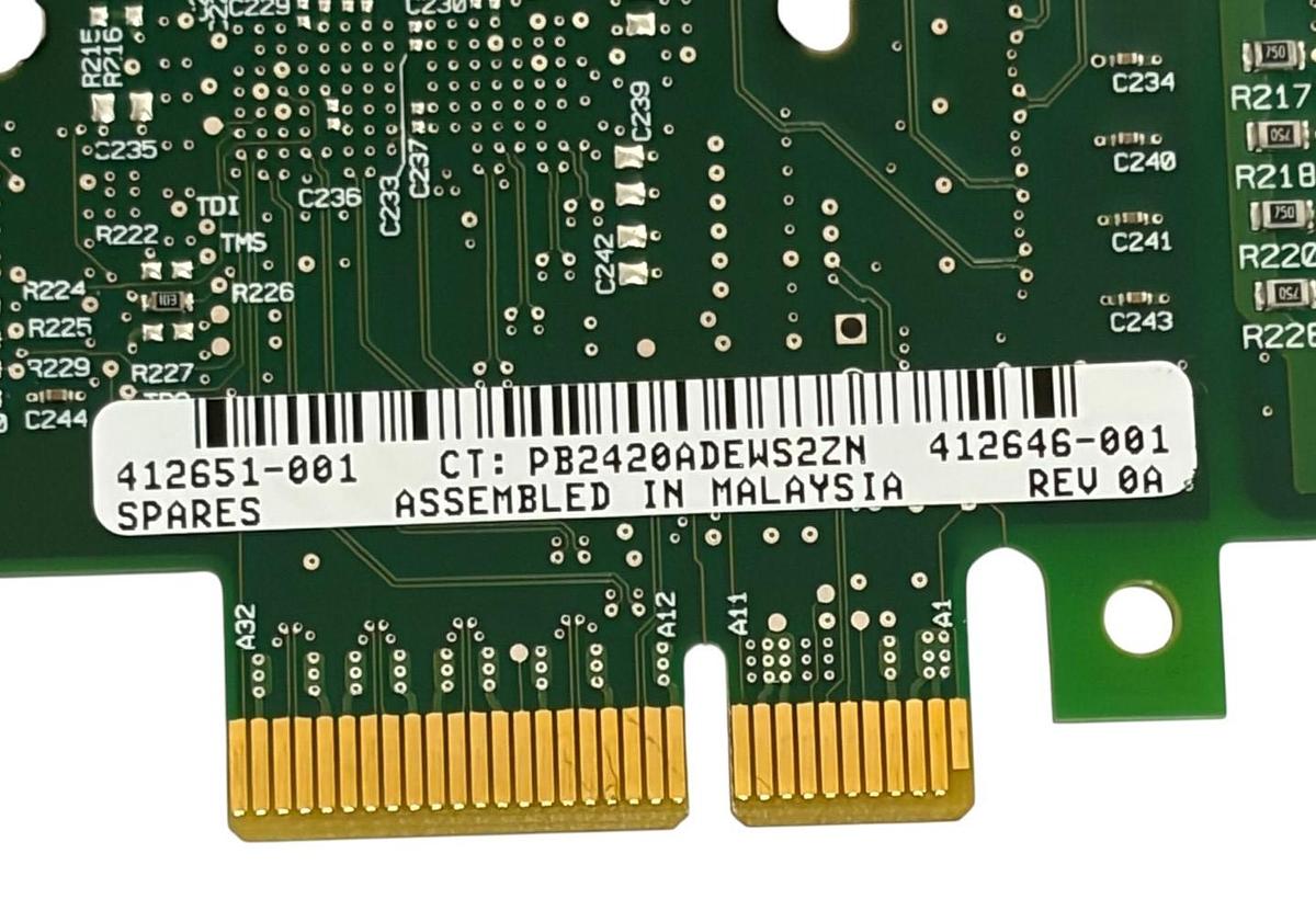 Used HP NC360T Dual Port Gigabit Server Adapter PCIe NIC 412646-001 New Surplus