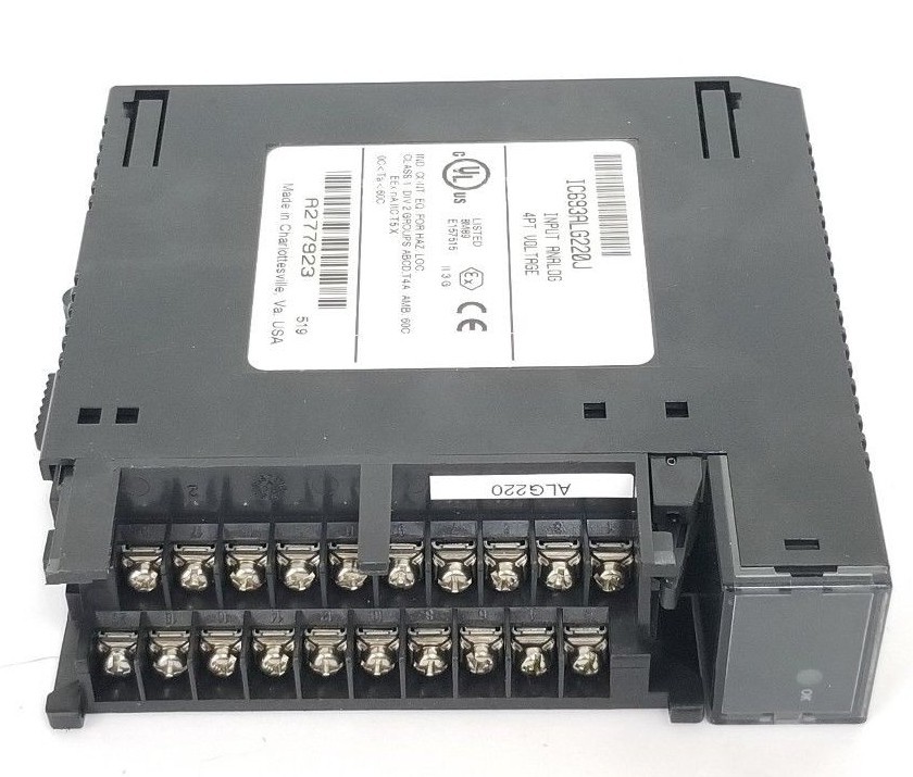 Used GE FANUC IC693ALG220J INPUT ANALOG 4PT VOLTAGE MODULE