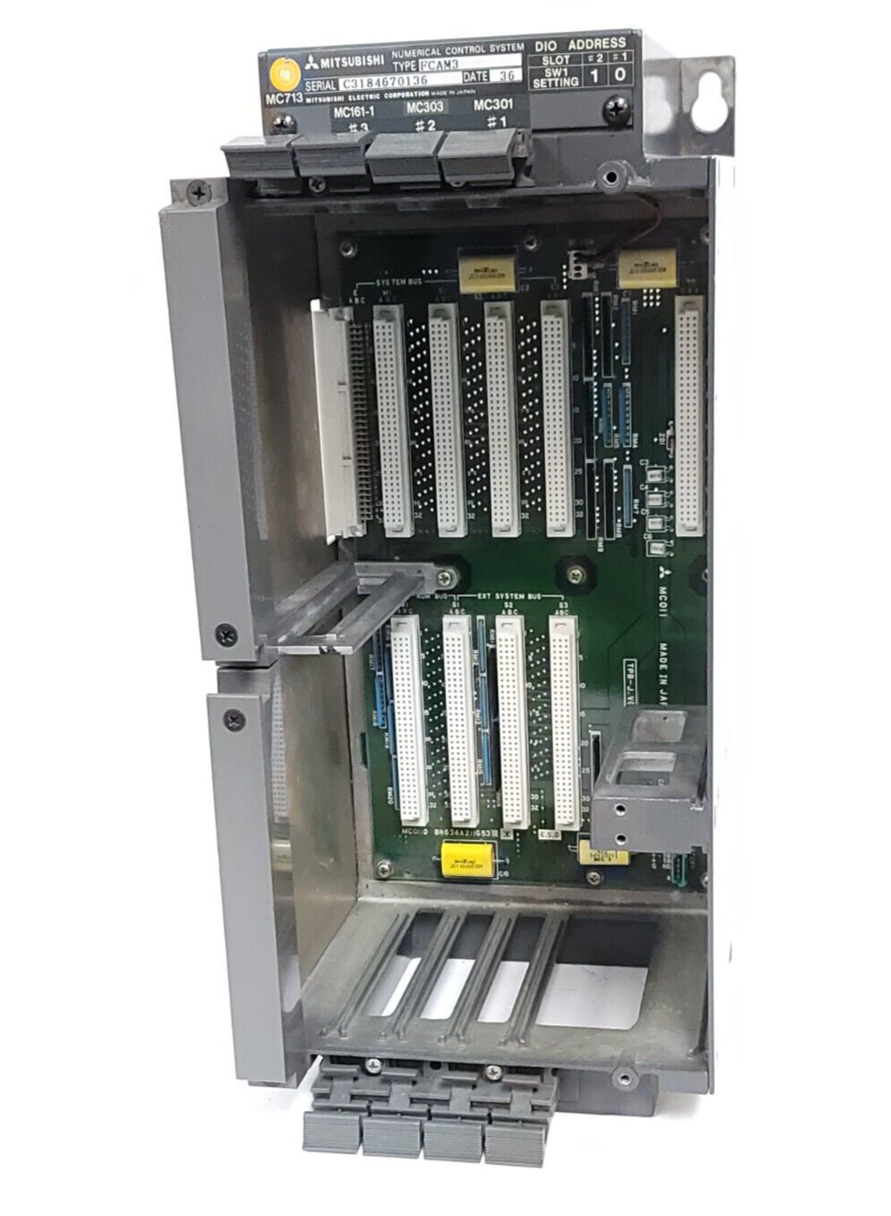 Used MITSUBISHI FCAM3 NUMERICAL CONTROL SYSTEM CHASSIS MC011
