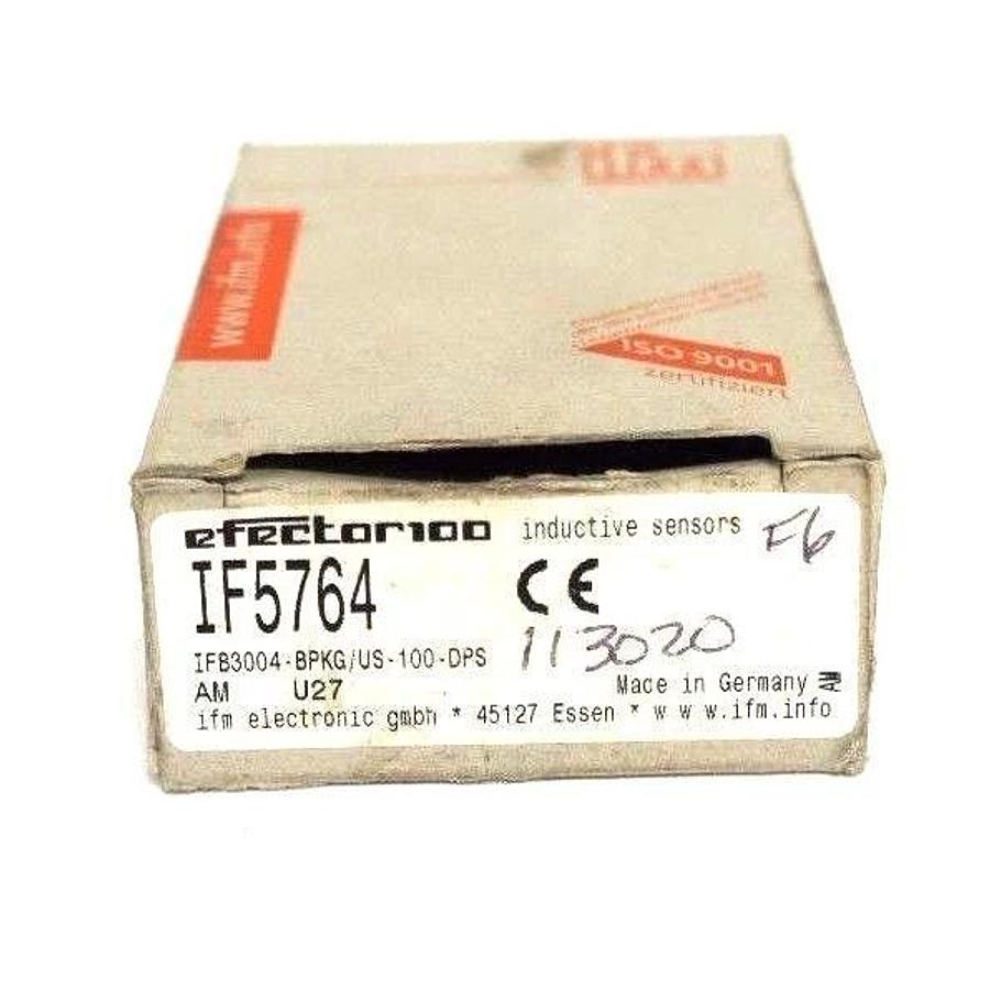Used NIB IFM EFFECTOR 100 IF5764 INDUCTIVE SENSOR SWITCH IFB3004-BPKG/US-100-DPS