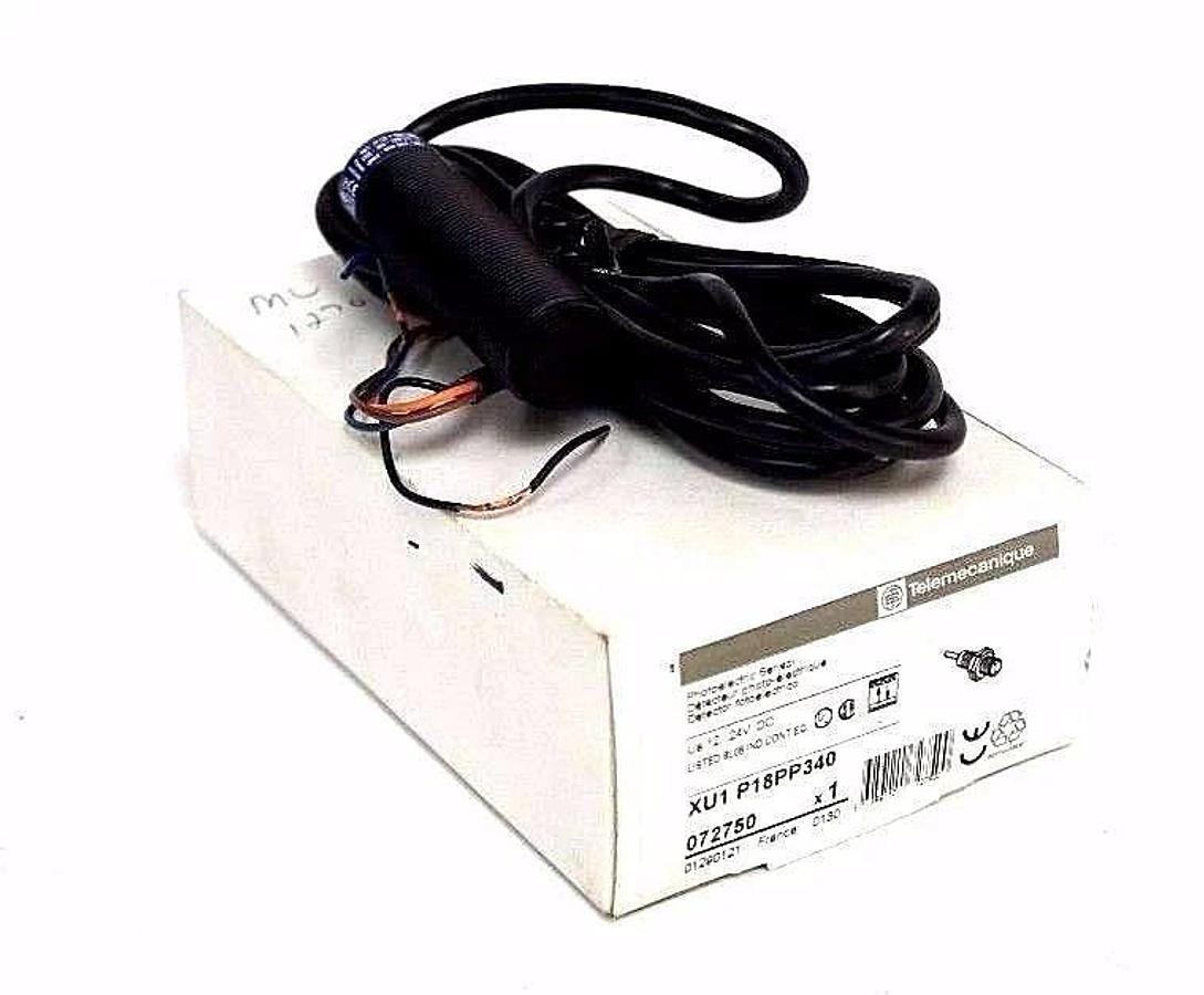NIB TELEMECANIQUE XU1-P18PP340 PHOTOELECTRIC SWITCH, 12-24VDC, XU1P18PP340