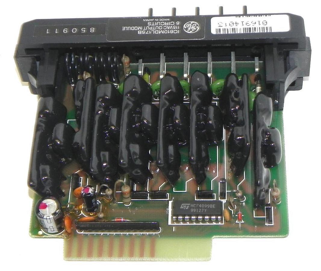 Used REPAIRED GE FANUC IC610MDL175B OUTPUT MODULE 115VAC, 8 CIRCUITS