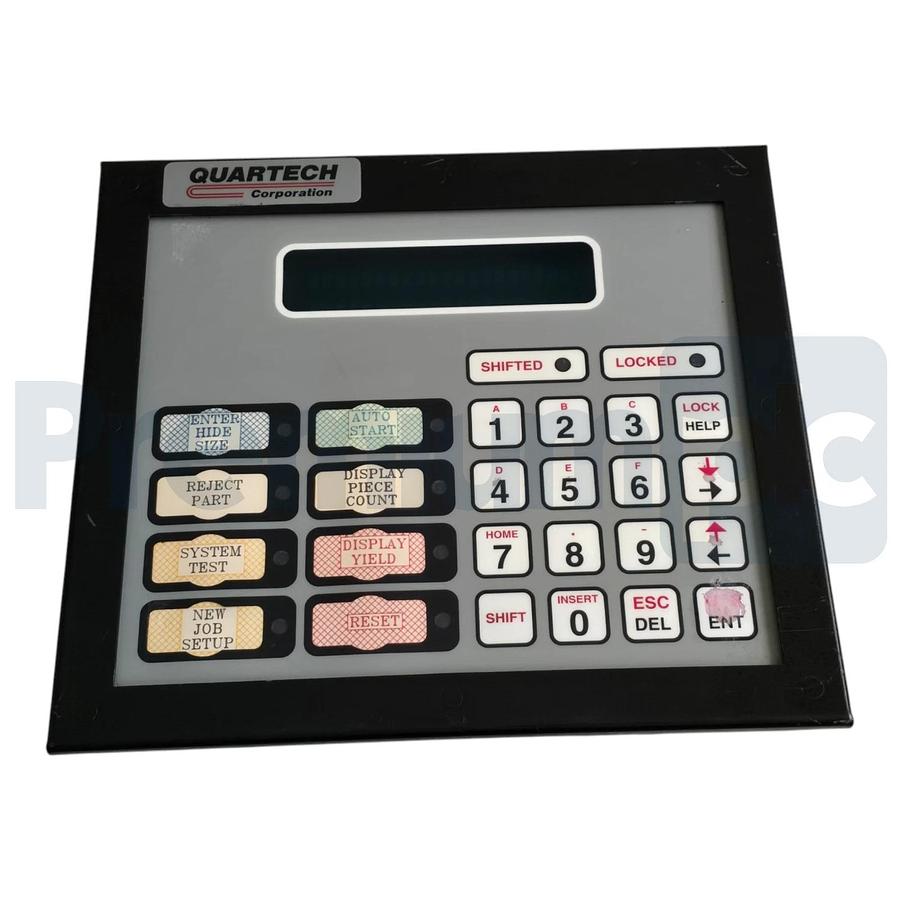 Used Quartech 9900-AC-AB-3 v1.65 HMI Control Panel for SLC 500 DF1 32K RAM 9900ACAB3